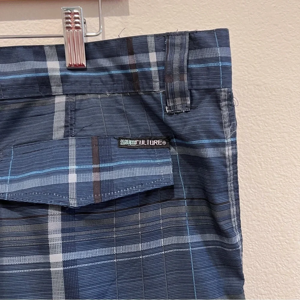 Subculture plaid blue
